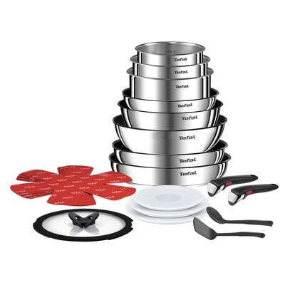Zestaw Patelni i Garnków TEFAL Emotion L897SJ04 (20 elementów)